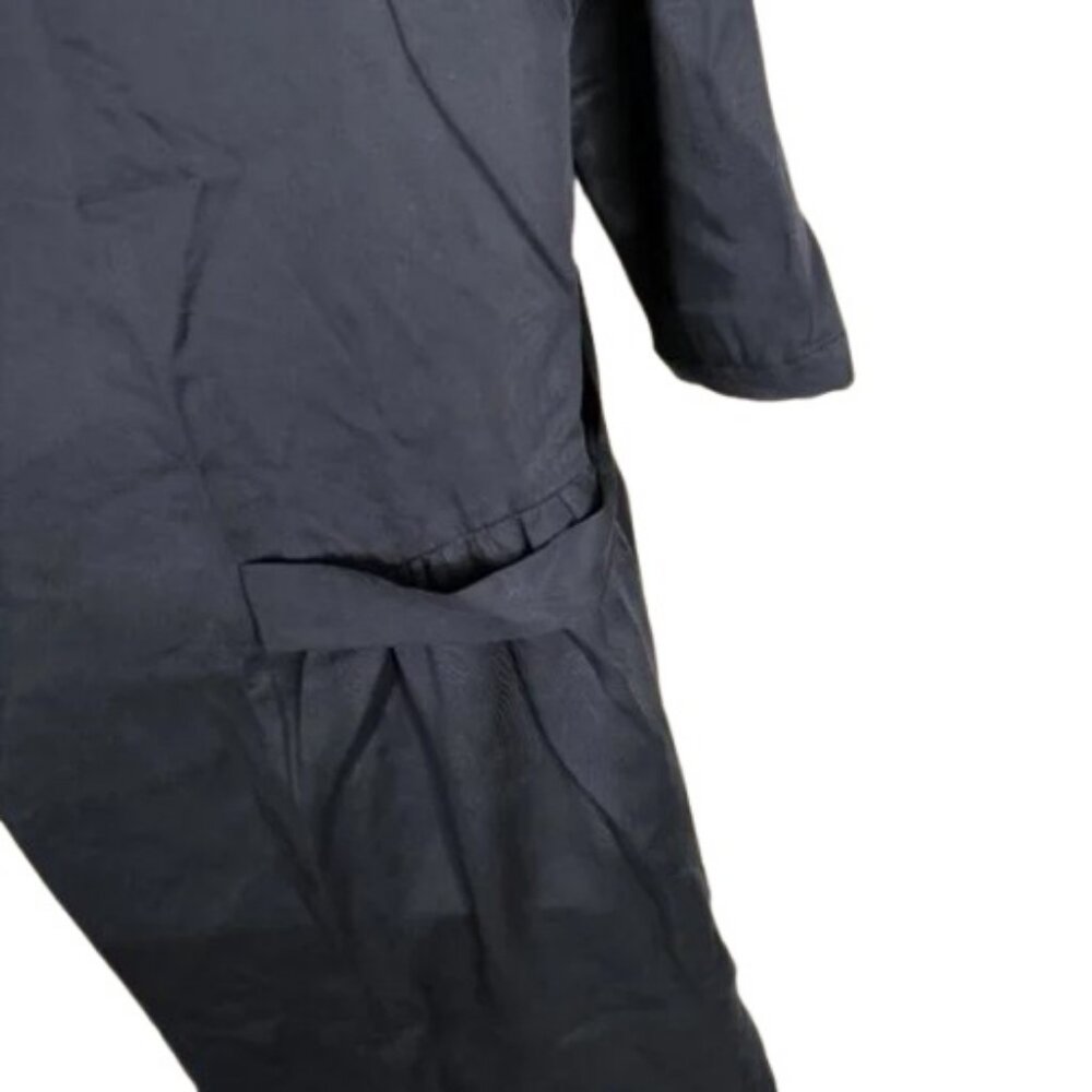 Eve Gravel navy blue long sleeve dress size L - Picture 2 of 8